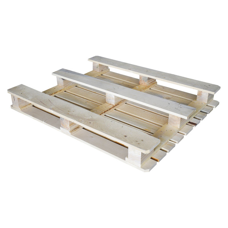 貯蔵 4 Way Entry 木製パレット ユーロエコフレンドリー 蒸発されたパレット 出口