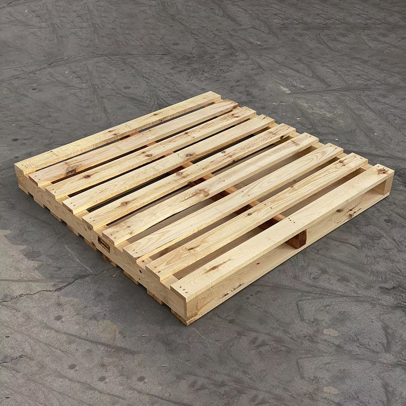 Custom Size Sustainable Wooden Pallets for Export - Long-Lasting Warehouse Pallets for Logistics