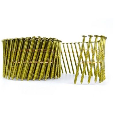 よい価格 15 度電熱コイルネイル 滑らかな曲がった螺旋シールシェンク 3 4 コイル屋根ネイル オンライン